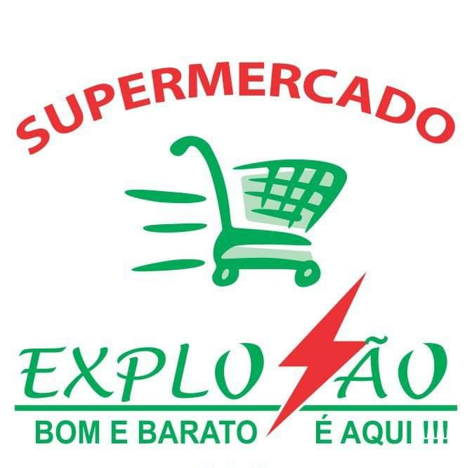 Super mercado explosão